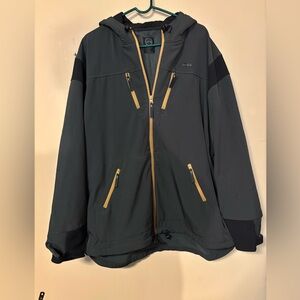 Wrangler Dark Gray and Black Performance Jacket